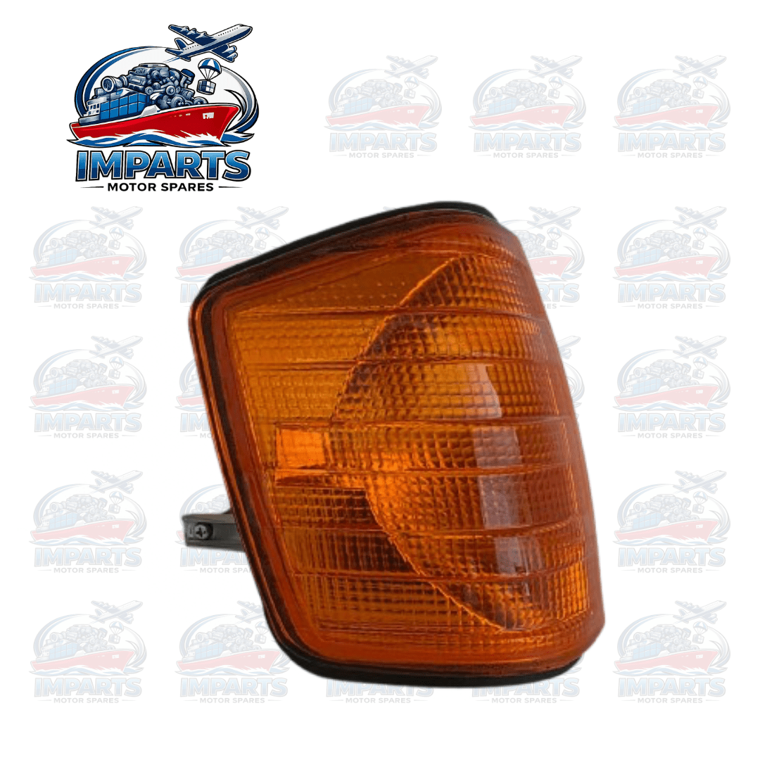 Featured image for “W201 MERCEDES 190E RIGHT FRONT AMBER CORNER LAMP FOR SALE – NEW”